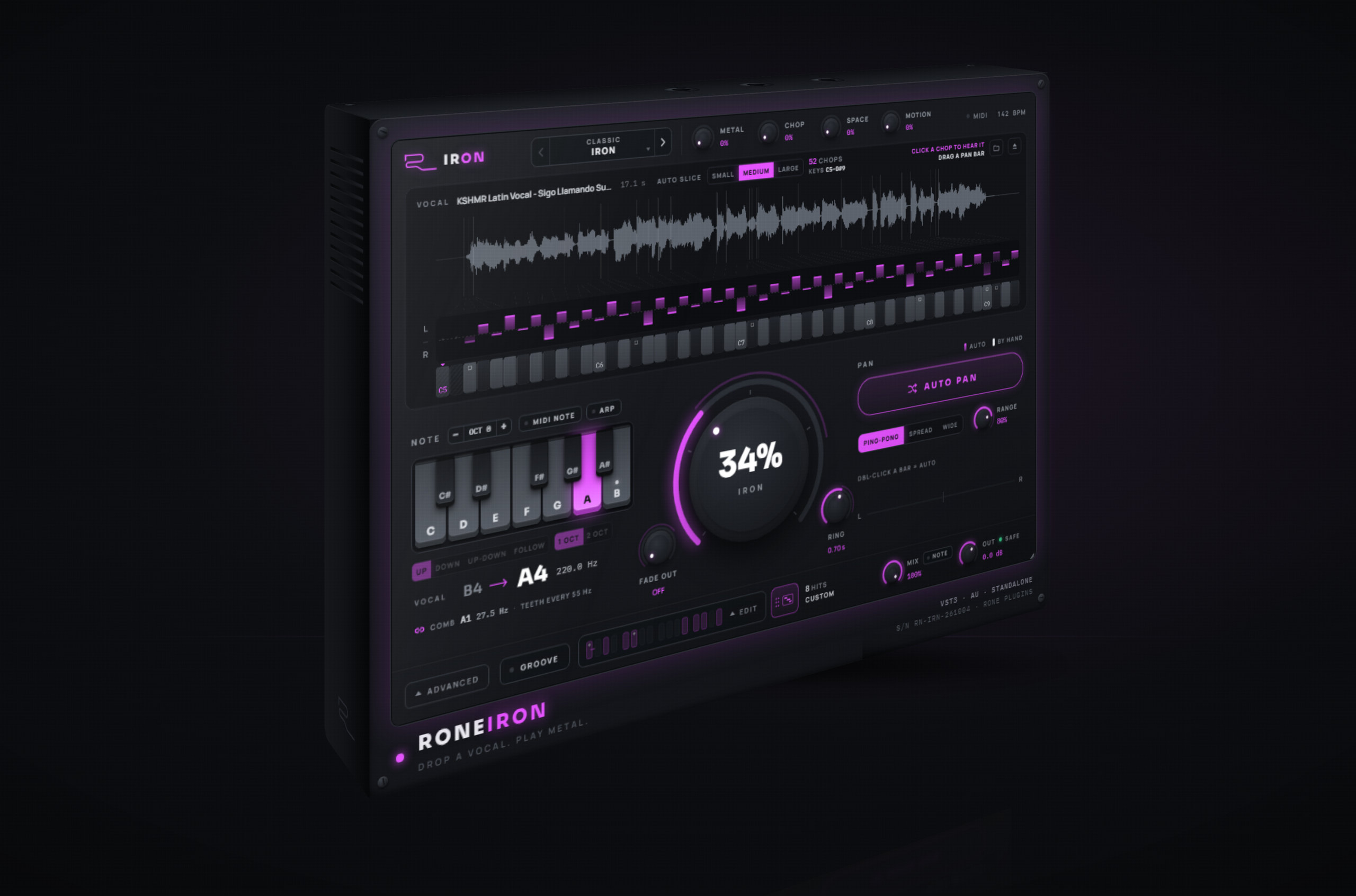 RONE Iron as a hardware unit