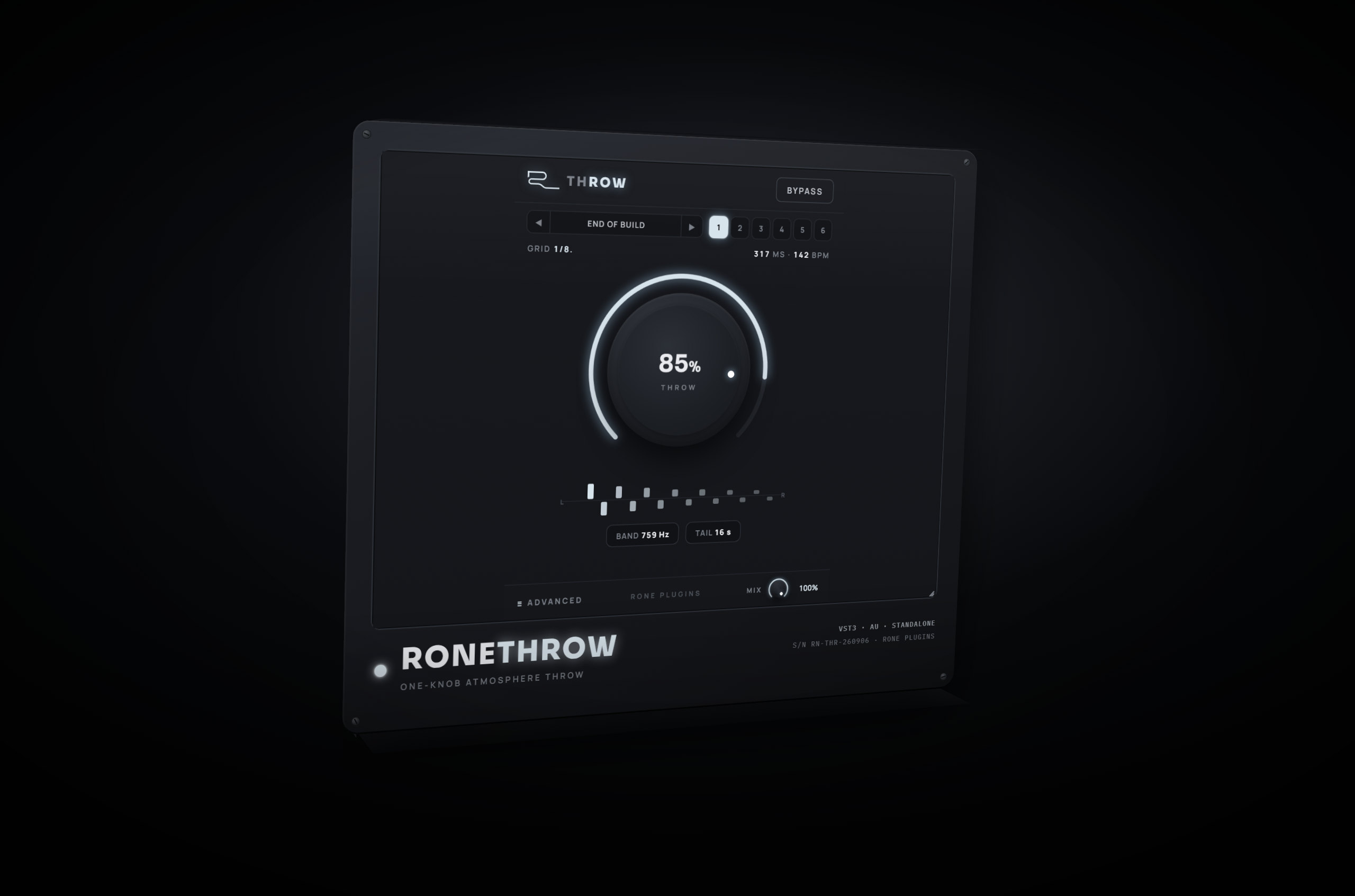 RONE Throw as a hardware unit