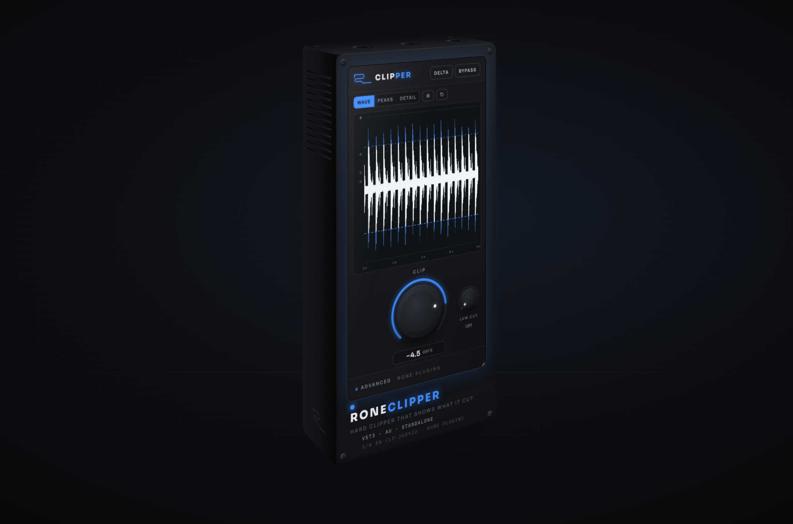 RONE Clipper hardware-style render